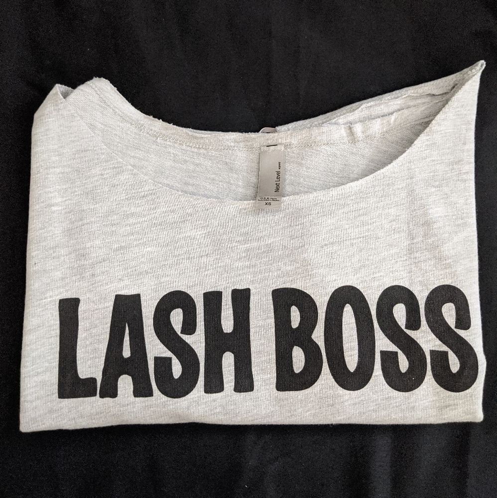 LASH BOSS Terry Dolman Style T-Shirt